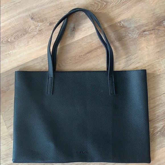 NWOT Vince Camuto Luck Tote! Black with gray. - Picture 2 of 4